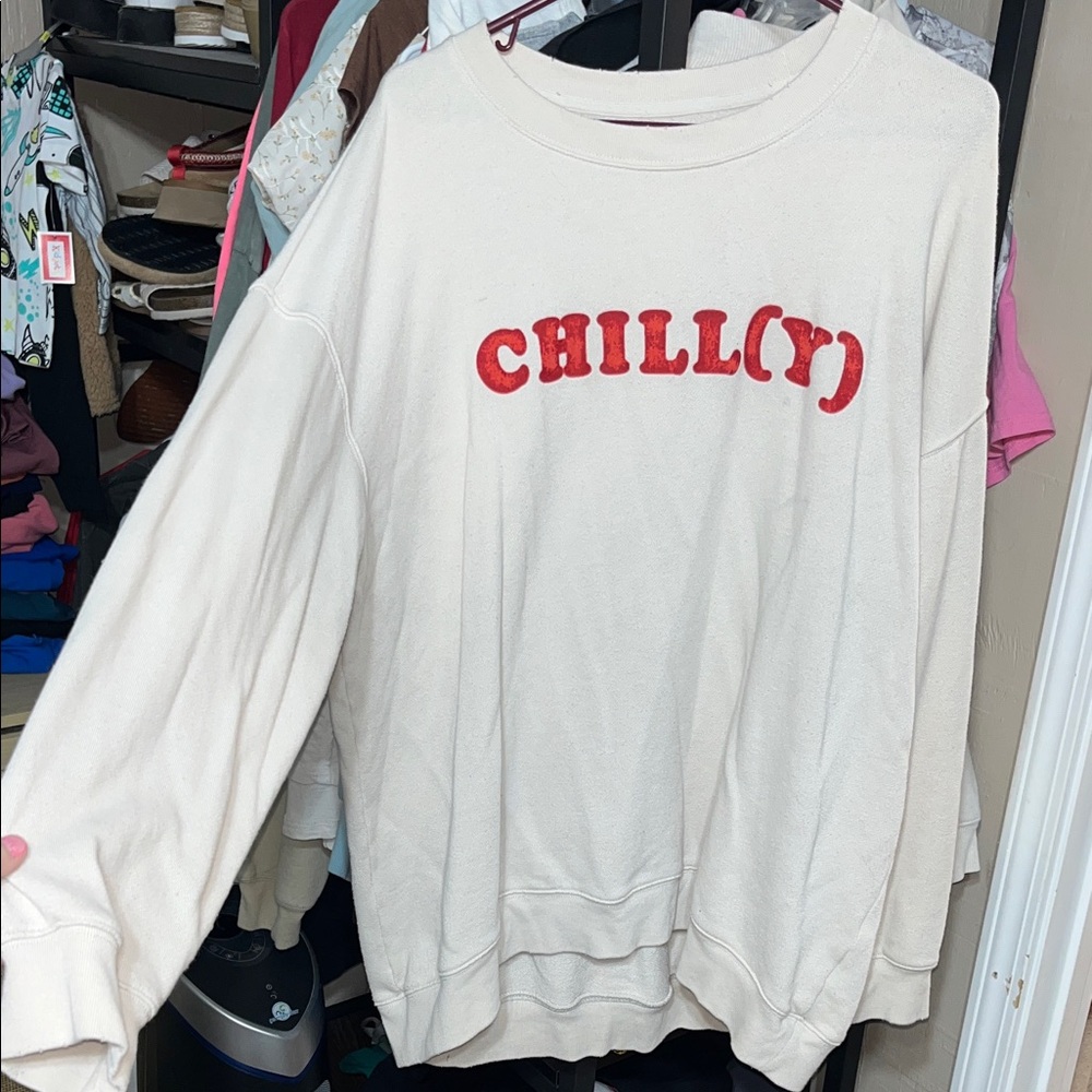 Chill(y) Cream Sweater